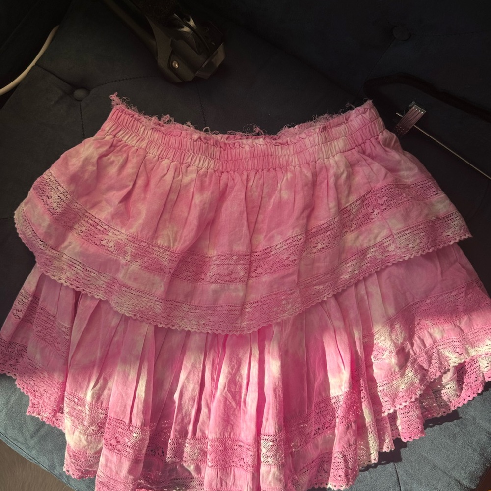 Pink Lace Loveshack fancy skirt